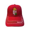 Magyarország baseball sapka hímzett címeres piros