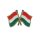 Magyarország kitűzó dupla lobogó