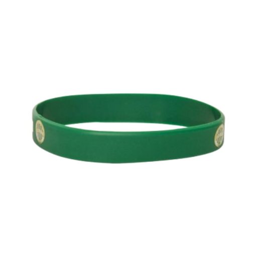 Fradi karkötő szilikon zöld ERKÖLCS,ERŐ,EGYETÉRTÉS