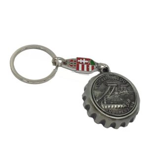 Magyarország kulcstartó sörnyitós kupakos