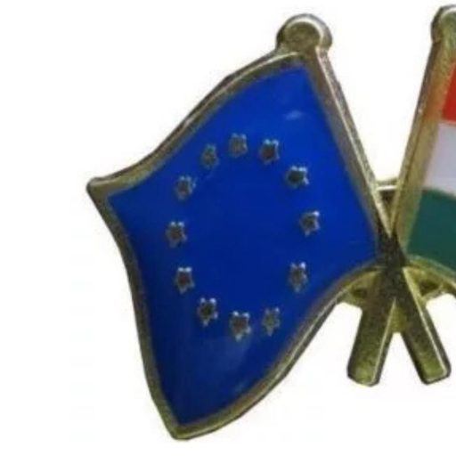 Magyarország kitűzó dupla lobogó EU+Magyarország
