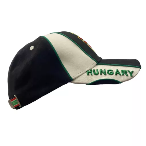 Magyarország baseball sapka fekete-zöld hímzett