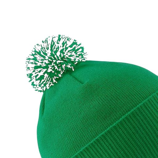 Zöld-Fehér sapka kötött felnőtt