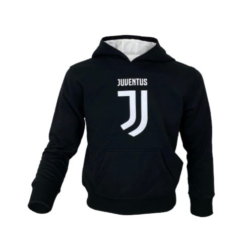 Juventus pulóver kapucnis gyerek JUVE fekete