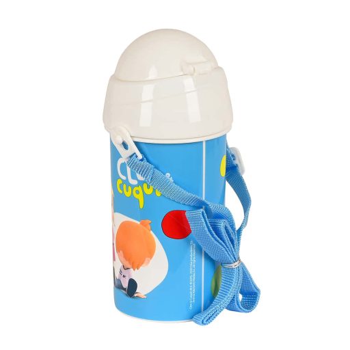Gyerek kulacs szívószál automata 500 ml Cleo