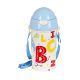 Gyerek kulacs szívószál 500 ml ABC