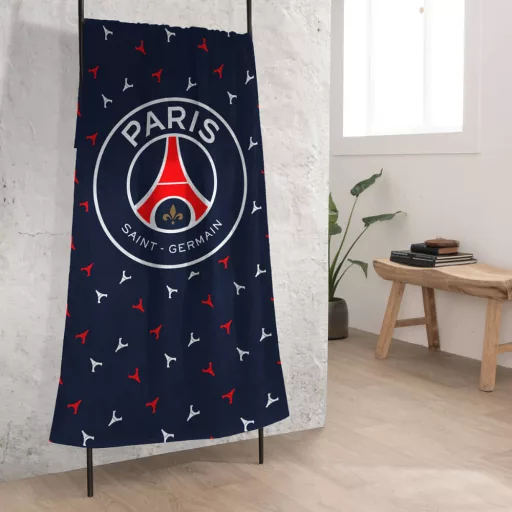 PSG törölköző 75x150 cm sötétkék