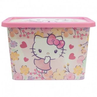 Hello Kitty játéktároló doboz - 7L térfogattal