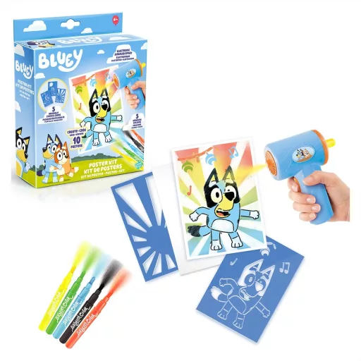 Canal Toys Bluey Airbrush Art poszter készítő szett
