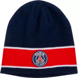PSG sapka kötött kék-piros