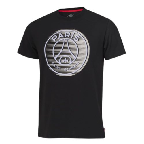 PSG póló felnőtt címeres Paris Fekete