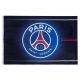 PSG zászló big logo 100X150 cm