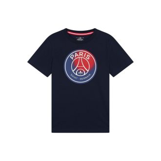 PSG póló gyerek BIG LOGO s.kék