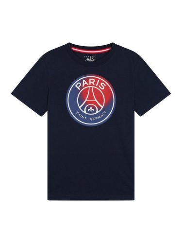 PSG póló gyerek BIG LOGO s.kék