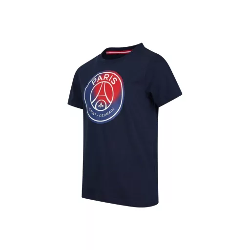 PSG póló gyerek BIG LOGO s.kék