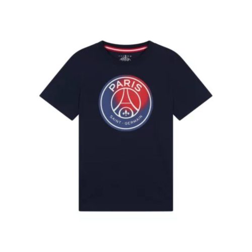 PSG póló gyerek BIG LOGO sötétkék