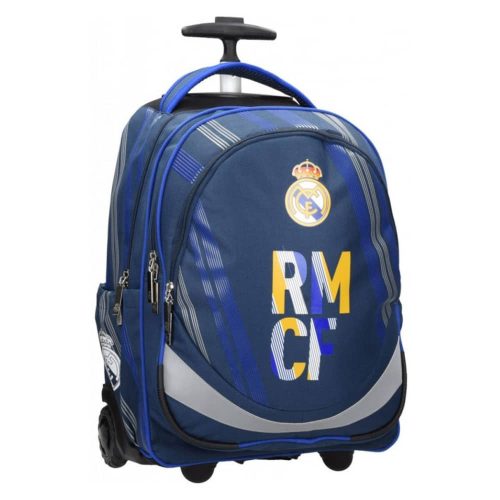 Real Madrid iskolatáska, hátizsák gurulós