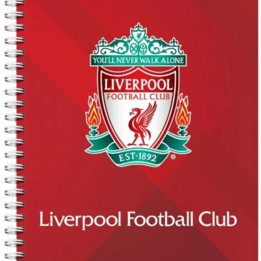 Liverpool füzet vonalas A4 spirál