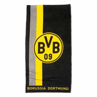 Dortmund törölköző PAMUT 70x140 csíkos címeres