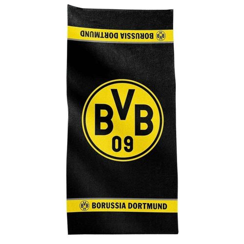 Dortmund törölköző 50x100 cm fekete