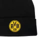 Dortmund sapka kötött fekete felnőtt