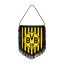 Dortmund zászló akasztóval