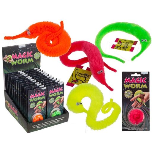 Mágikus kukac, 22 cm-es, többféle