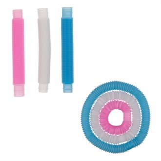   Fidget Pop sötétben világító hajlítható csövek, 20 cm, többféle