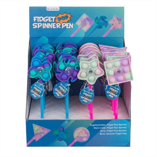 Fidget Pop pörgettyű toll - többféle