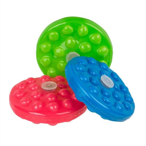 UFO popper spinner stresszoldó játék LED fénnyel - többféle