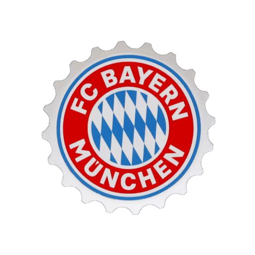 Bayern München sörnyitó és hűtőmágnes 