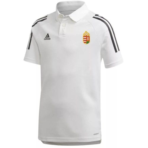 Magyarország póló felnőtt galléros Adidas fehér