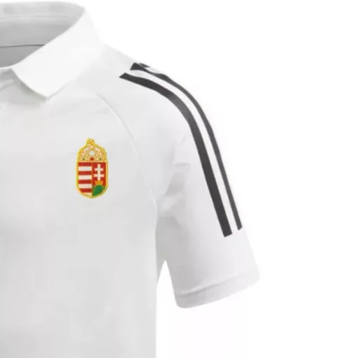 Magyarország póló felnőtt galléros Adidas fehér