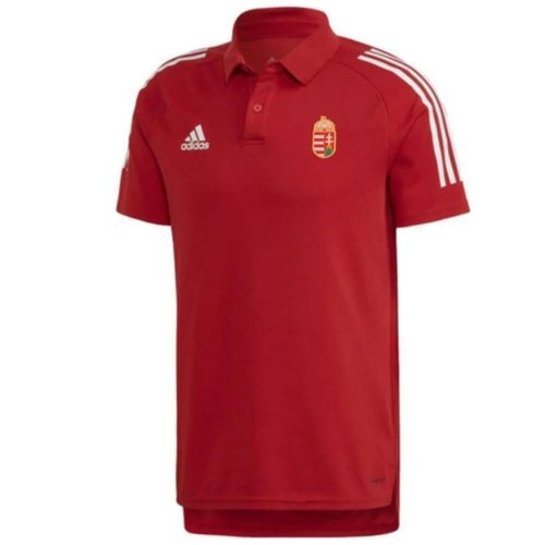 Magyarország póló felnőtt galléros Adidas piros