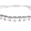 Magyarország karkötő kocka Hungary