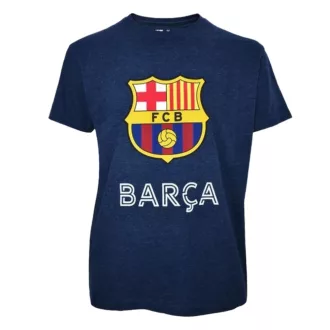 Barcelona póló gyerek sötétkék Constrast