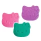   Craze Inkee vegán fürdő bomba forma - Hello Kitty vattacukor aromával, 3db-os