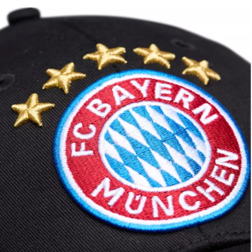 Bayern München Baseball sapka 5 csillag gyerek Fekete