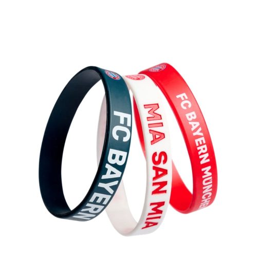 Bayern München karkötő szilikon 3db-os 29903