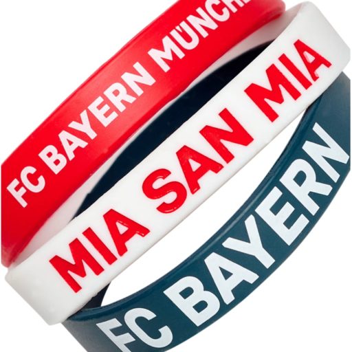 Bayern München karkötő szilikon 3db-os 29903