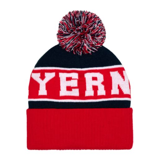 Bayern München sapka pompomos gyerek FC BAYERN kék-piros