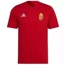 Magyarország póló pamut felnőtt szurkolói Adidas piros