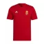 Magyarország póló pamut felnőtt szurkolói Adidas piros