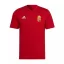 Magyarország póló pamut felnőtt szurkolói Adidas piros