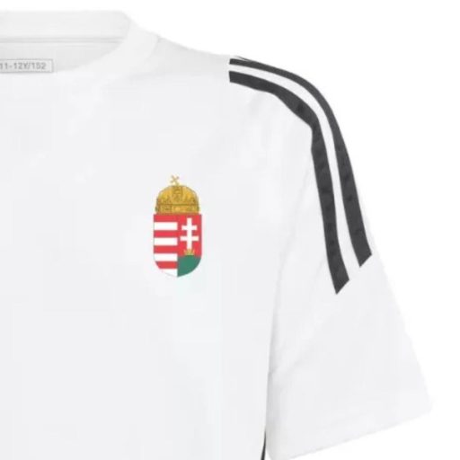 Magyarország mez felső szurkolói Adidas gyerek fehér T24