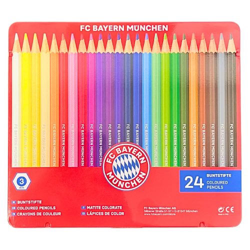 Bayern München színes ceruza 24 db-os