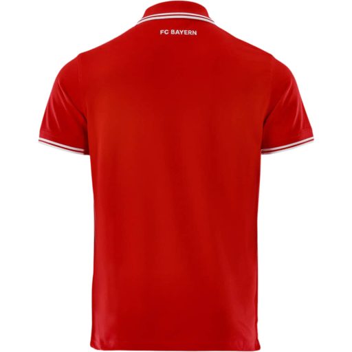 Bayern München póló galléros piros