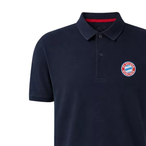 Bayern München póló galléros kék