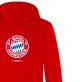 Bayern München pulóver kapucnis felnőtt piros