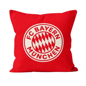 Bayern München párna címeres piros